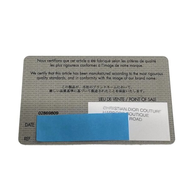 Auth DIOR/ChristianDior Diorissimo Black Pink Leather Tote Bag - Picture 11 of 16